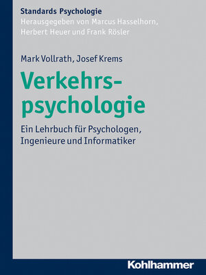 cover image of Verkehrspsychologie
